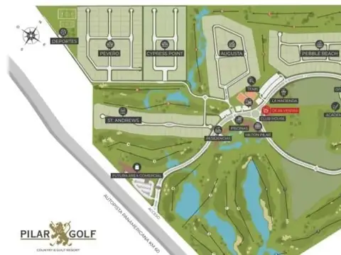Terreno en Venta en Pilar Golf Club, USD 186.000