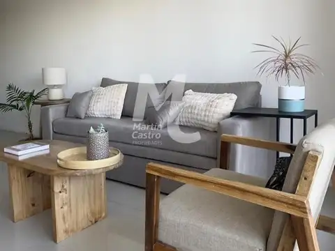 Departamento 2 ambientes con 2 baños