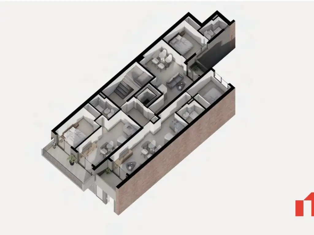 Edificio departamentos 1 dormitorio y 3 dormitorio - Foto 16
