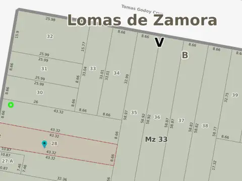 VENTA LOTE/TERRENO-BANFIELD/-CASA EN CONSTRUCCION