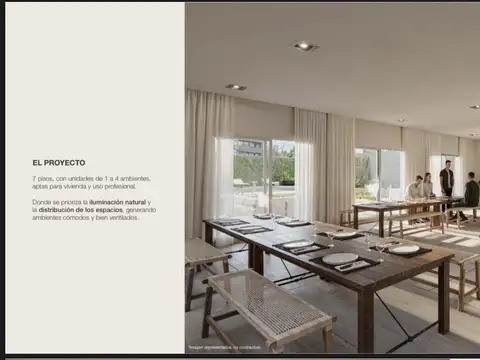 Departamento en Venta de 1 dormitorio