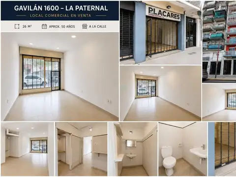 Local en Venta en Paternal, CABA