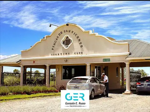 Venta Lote con proyecto en Fincas De San Vicente Sporting