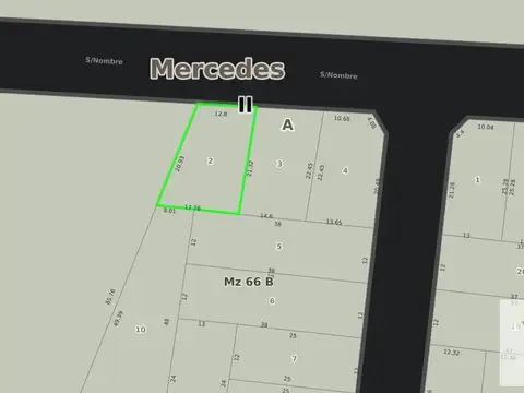 Terreno en Venta - 316mts2 - Mercedes