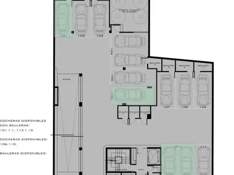 Venta Cocheras y Bauleras en Edificio premium de  Villa Del Parque. Anticipo y Financiacion.