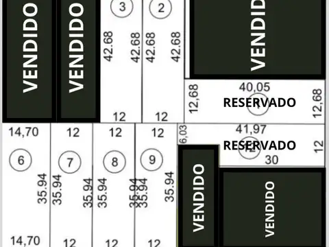 Terreno en Venta de 360,0 m2