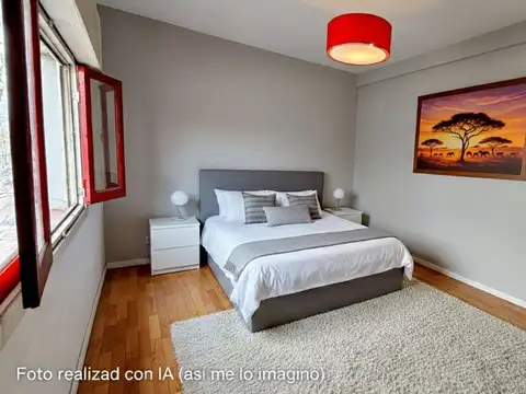 Depto Tipo Casa 2 ambientes con 1 baño