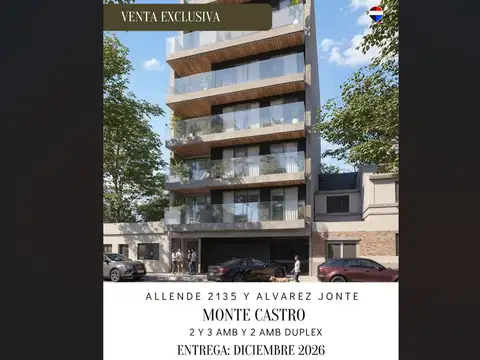 Departamento en Venta de 2 ambientes