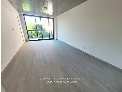 Departamento 2 ambientes con 1 baño
