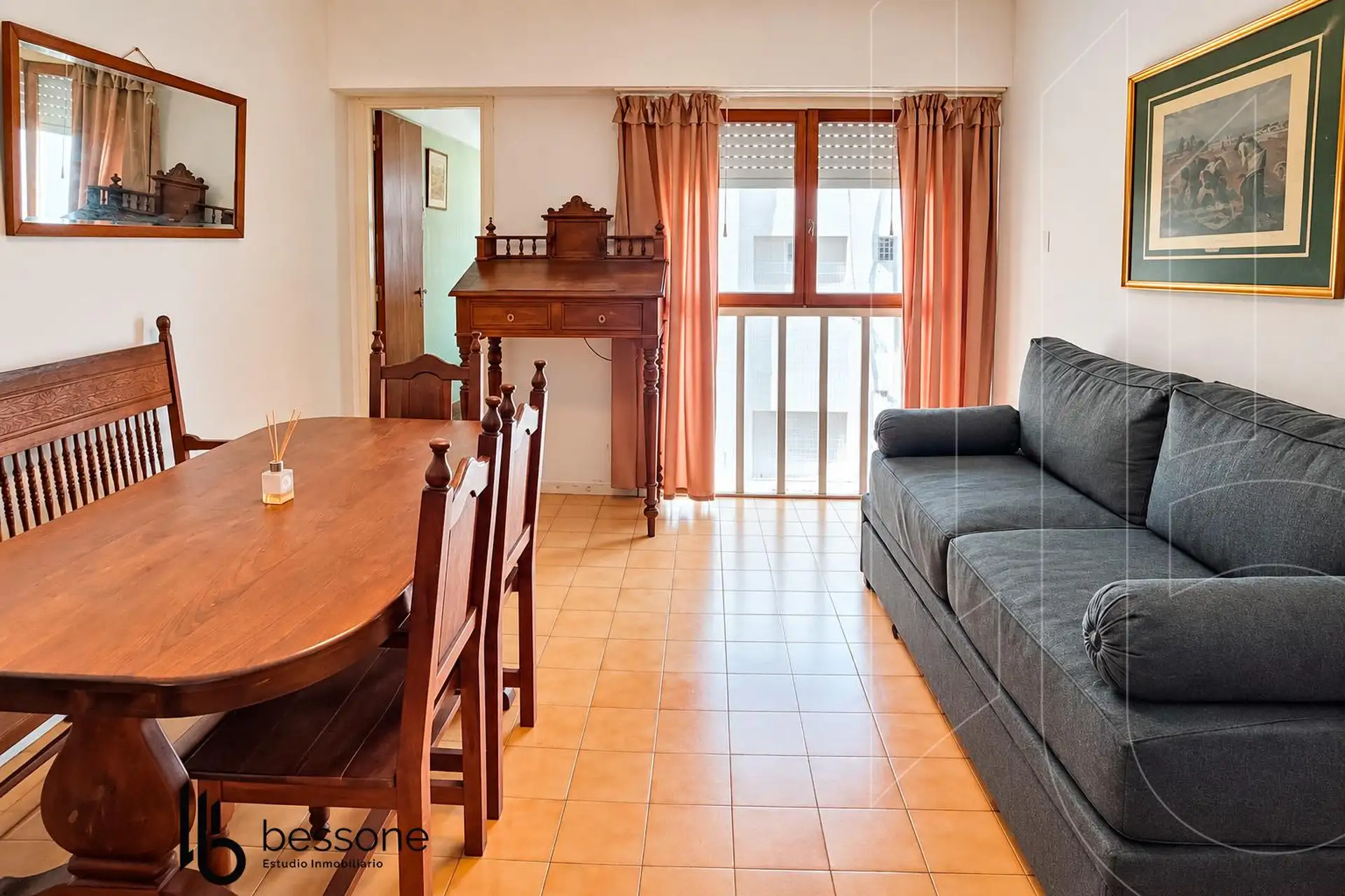 Departamento 2 Ambientes Cochera Baulera Plaza Colon