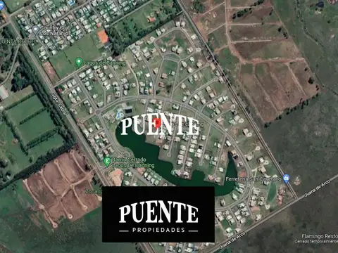 Terreno en Lagos de Canning con Fondo al Lago!!!