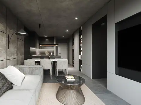 Departamento 2 ambientes con 1 baño