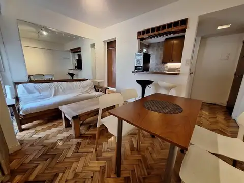 Departamento 2 ambientes con 1 baño