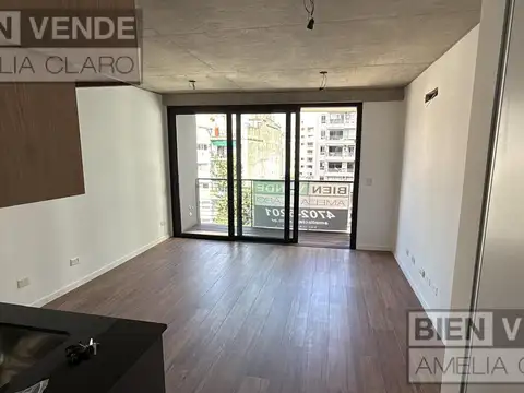 SEMIPISO MONOAMBIENTE A ESTRENAR EN VENTA | BALCÓN AL FRENTE | AMENITIES | PALERMO