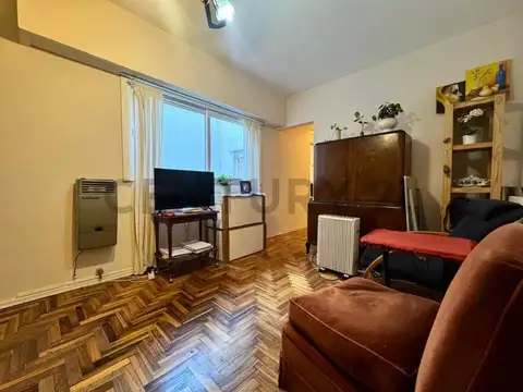 Departamento 2 ambientes con 1 baño