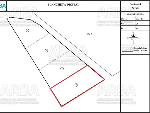Terreno en Venta, FOT 0.5