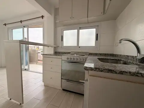 Departamento 2 ambientes con 2 baños