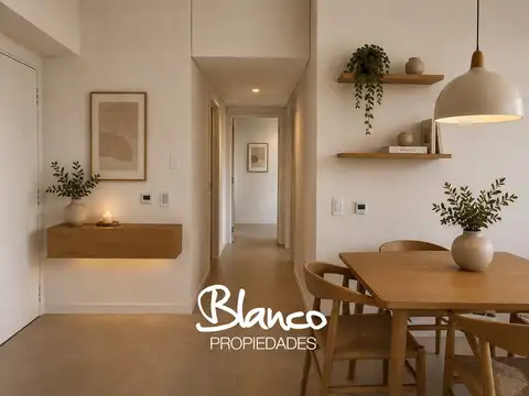 Departamento 3 ambientes con 2 baños