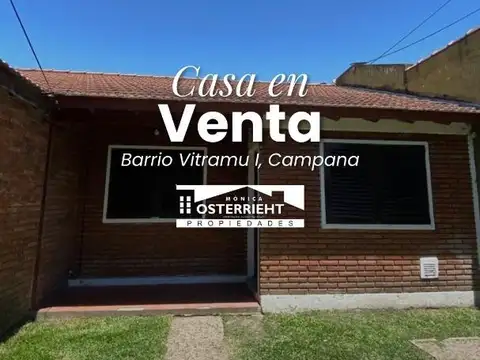 CASA EN VENTA, APTA CREDITO  VITRAMU 1