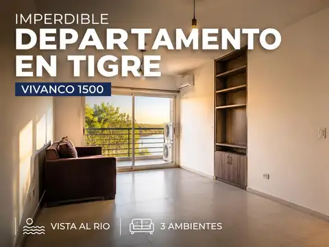 Departamento en Venta en Tigre Centro, Partido de Tigre