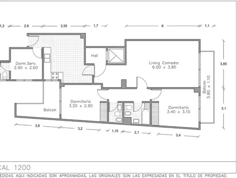 Departamento en Venta de 2 dormitorios