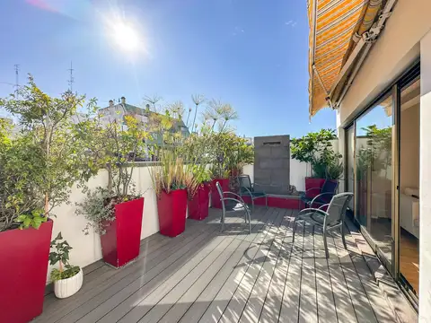 Departamento en venta cuatro ambientes, balcon terraza, parrilla, garage y baulera