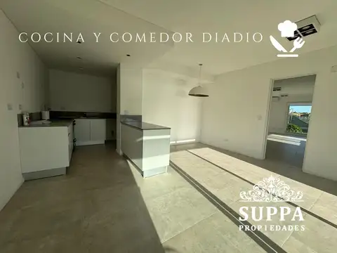 Departamento 4 ambientes con 2 baños