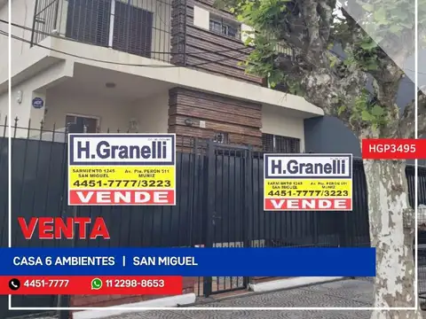 Casa - Venta - Argentina, San Miguel - Av. Pres. Juan Domingo Perón 2860