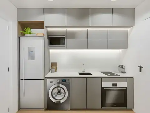 Departamento Monoambiente con 1 baño