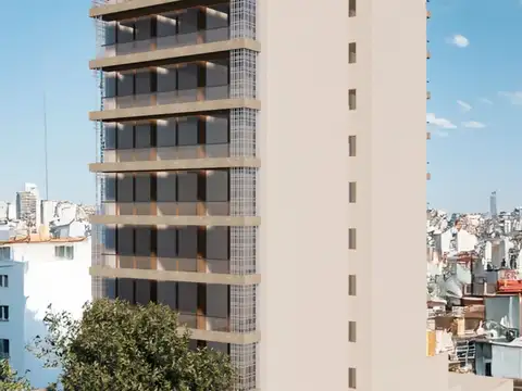 MONOAMBIENTE CON GRAN BALCON