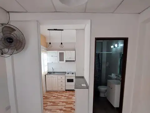 Departamento 2 ambientes con 1 baño