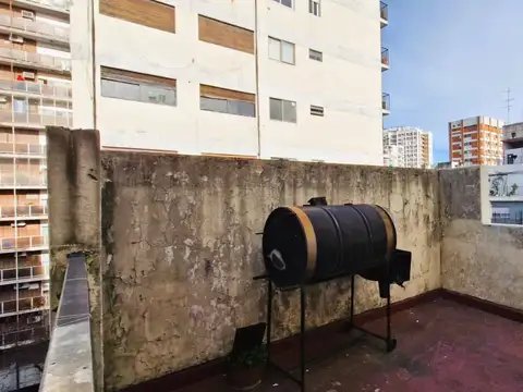 Monoambiente en Belgrano muy luminoso con Terraza