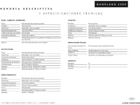 Bonpland 2300 , Piso 8