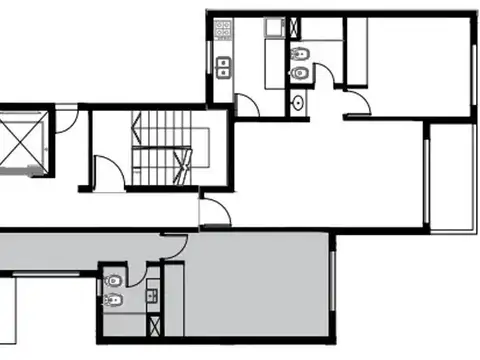 Departamento dos dormitorios, La Plata