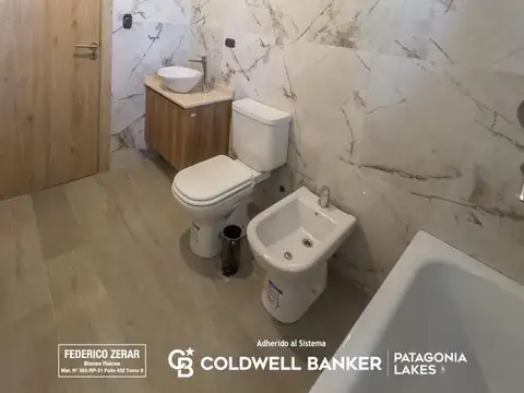 Depto Tipo Casa 3 ambientes con 2 baños