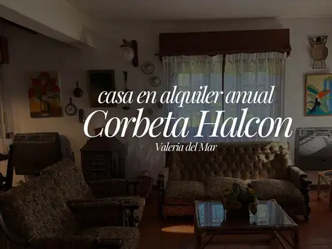 ALQUILER ANUAL | CASA EN VALERIA DEL MAR