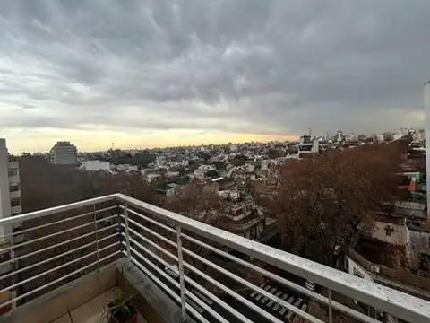 Venta Semipiso 2 Ambientes con Balcón Terraza, Parrilla y Vista Panóramica. Parque Chas