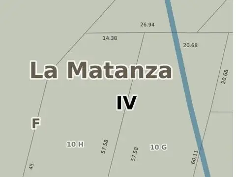 Terreno en Venta en Gregorio de Laferrere, USD 120.000