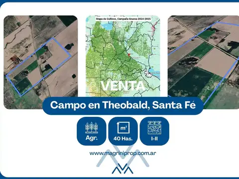 Campo Agricola en Theobald, Santa Fe