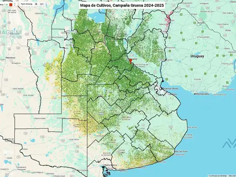 Campo agrícola 40 ha en Theobald, Santa Fe