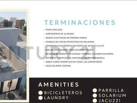 Departamento en Venta de 1 dormitorio