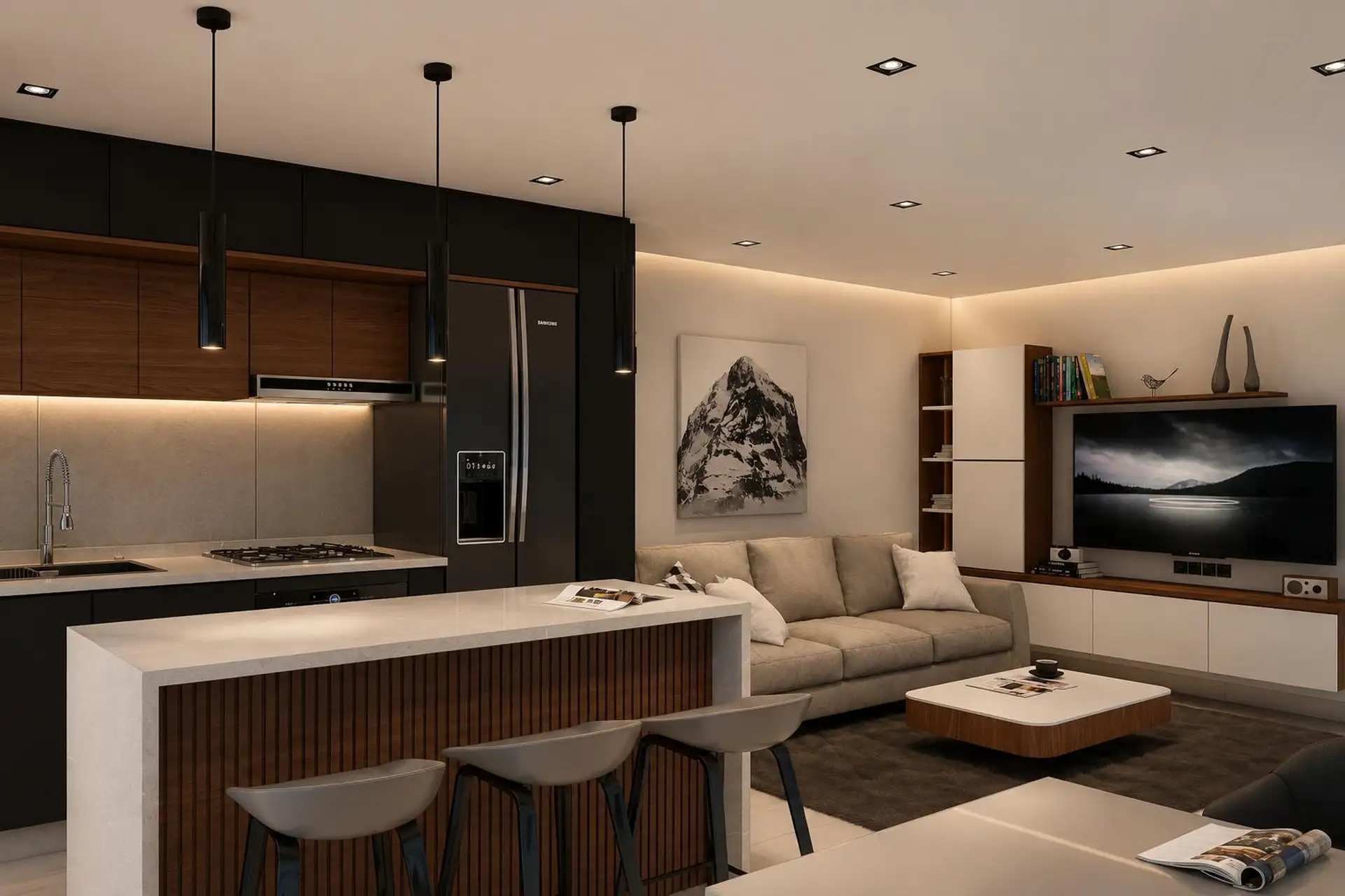 Depto 3 amb, 69m² con terraza 44m² — Zona Guemes