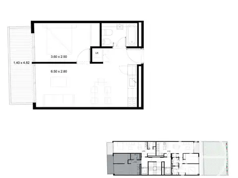 Departamento en Venta al Norte