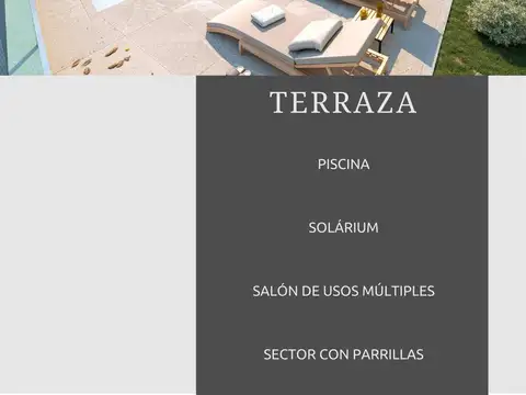 Departamento 3 ambientes con 2 baños