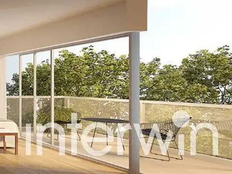 Departamento 2 ambientes con 2 baños