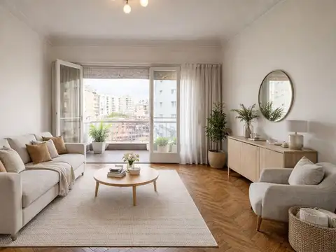 VENTA DPTO 4 AMB  CON TOILETTE Y BALCÓN EN FLORES