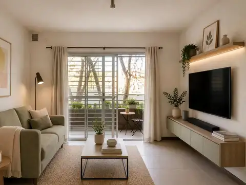 Dúplex - 2 ambientes - balcón - Frente -  Villa Urquiza