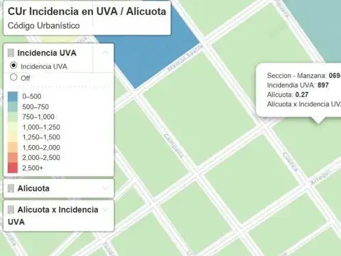 Terreno en Venta en Villa del Parque, USD 380.000