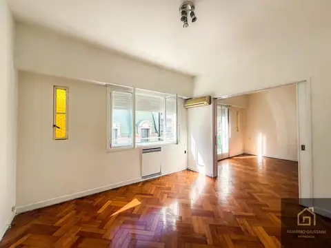 Departamento 3 ambientes al frente | Luminoso, amplio y apto profesional | San Nicolás