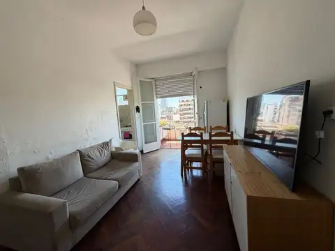 Departamento 2 ambientes con 1 baño